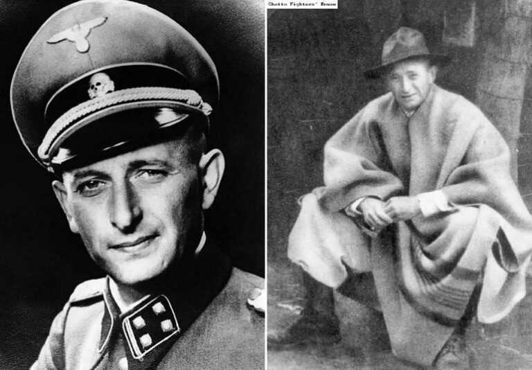 Отто Адольф Эйхман 1906-1962 – немецкий оберштурмбаннфюрер СС, с декабря 1939 г начальник отдела IV D 4, потом IV B 4 отдел Эйхмана или еврейский