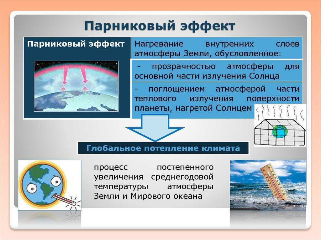 Возникновение парникового эффекта, причины и последствия