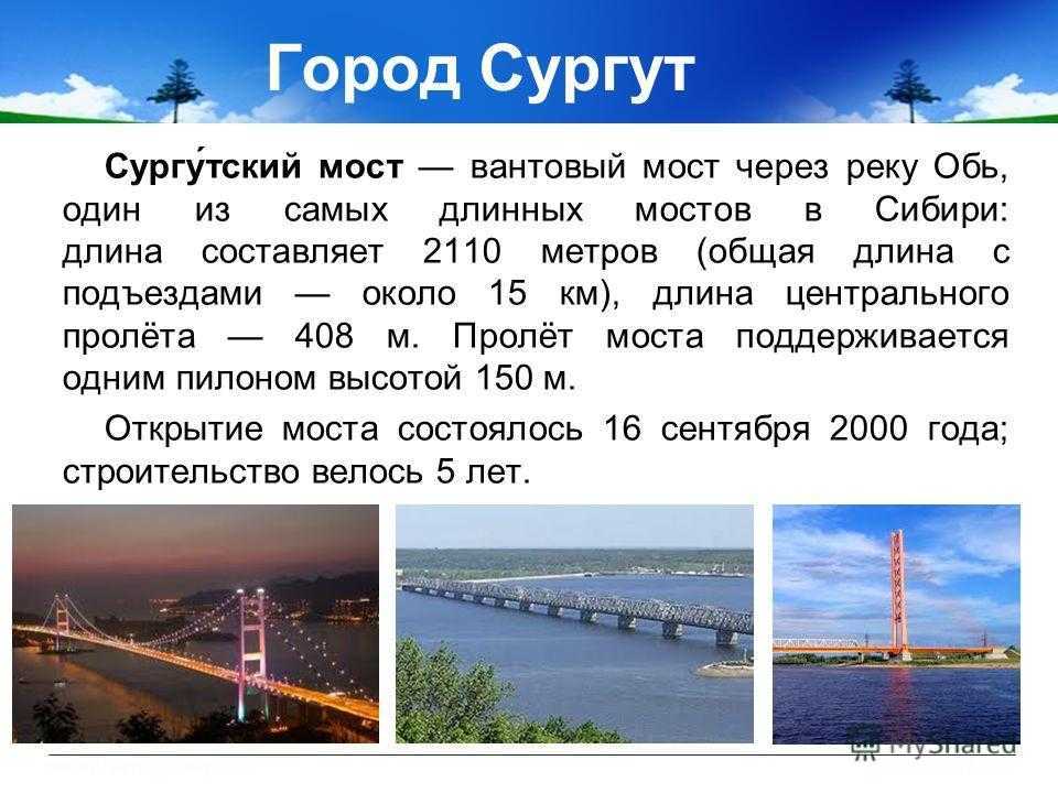 Город назван в честь реки. Река Обь Сургутский мост. Сургут описание города. Сургут достопримечательности. Сургут проект города.