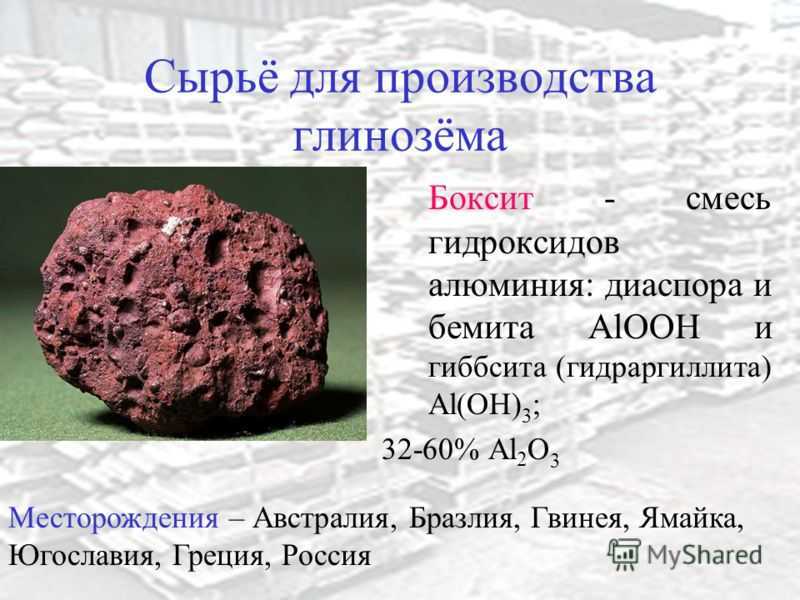 Алюминий: описание и свойства металла, сферы применения и месторождения