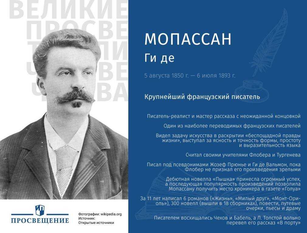 Мопассан-новеллист | статья в журнале «молодой ученый»