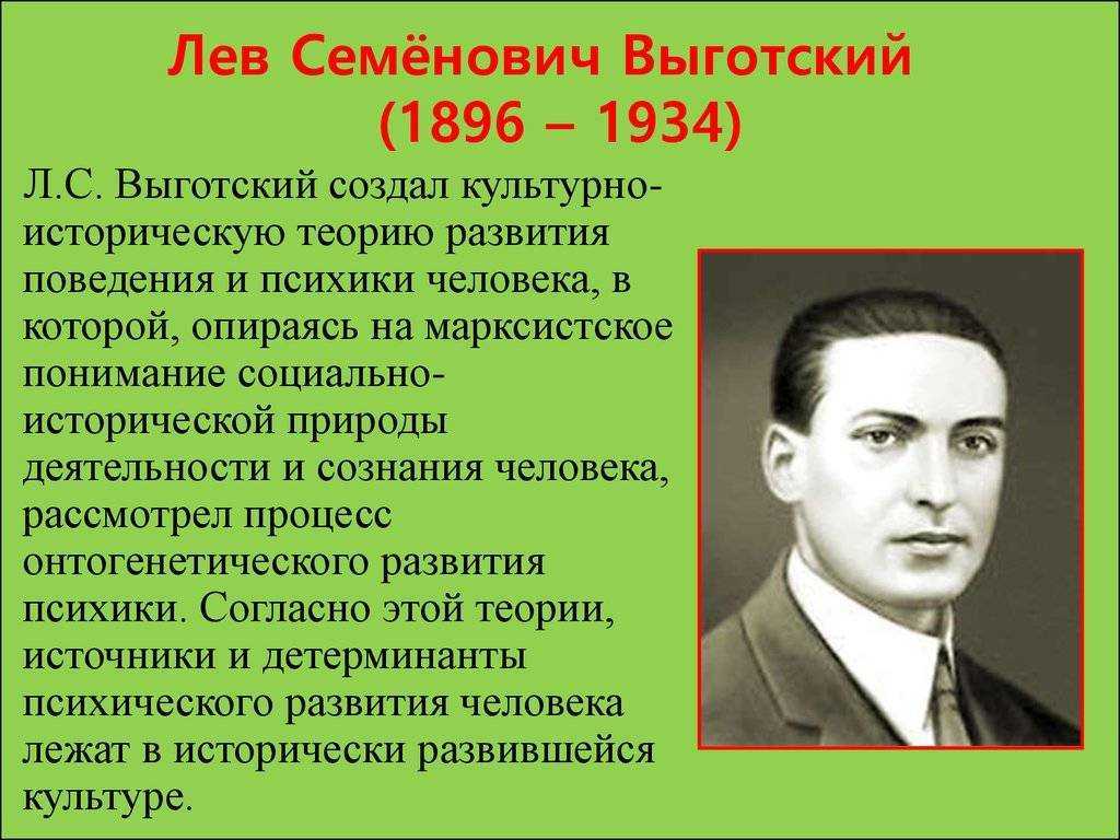 Лев выготский - биография, личная жизнь, фото