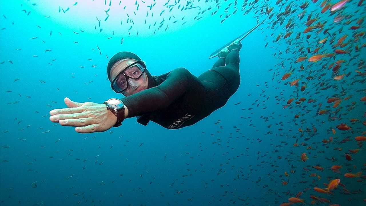 Мировые рекорды по задержке дыхания под водой