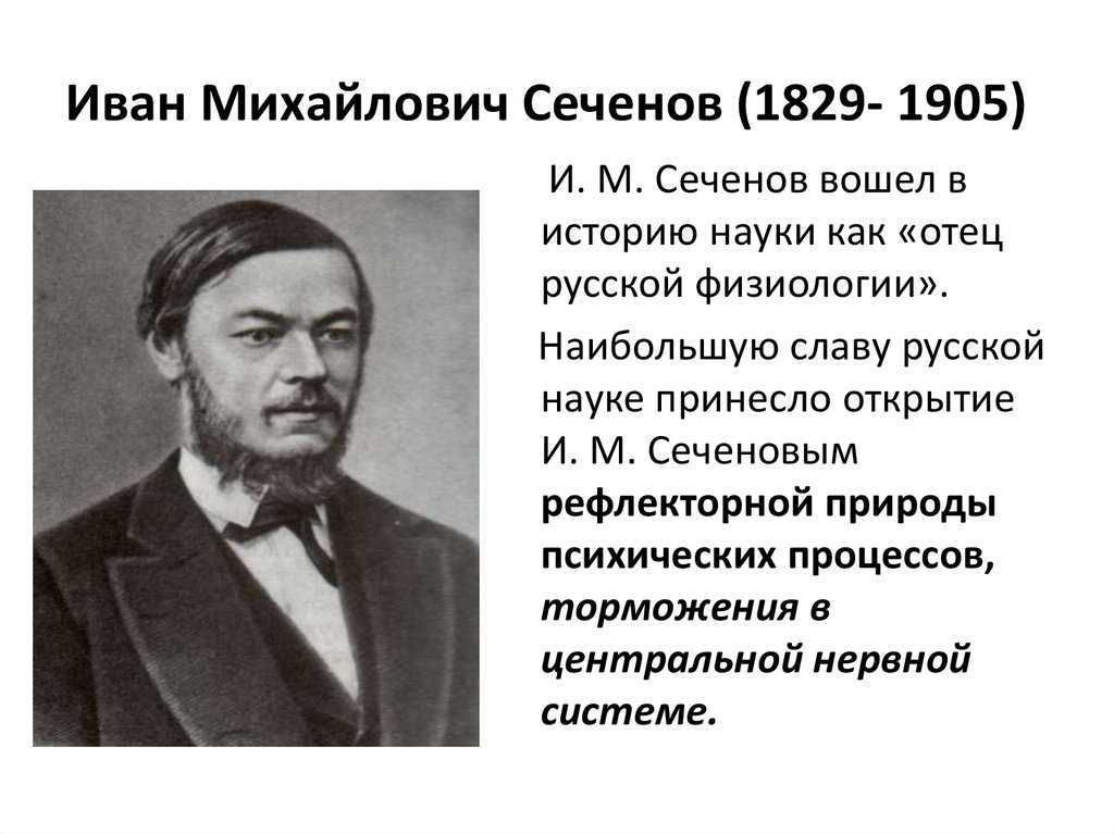 М кратко. Иван Михайлович Сеченов (1829–1905). И.М. Сеченова (1829-1905). Сеченов Иван Михайлович презентация. Сеченов физиолог.