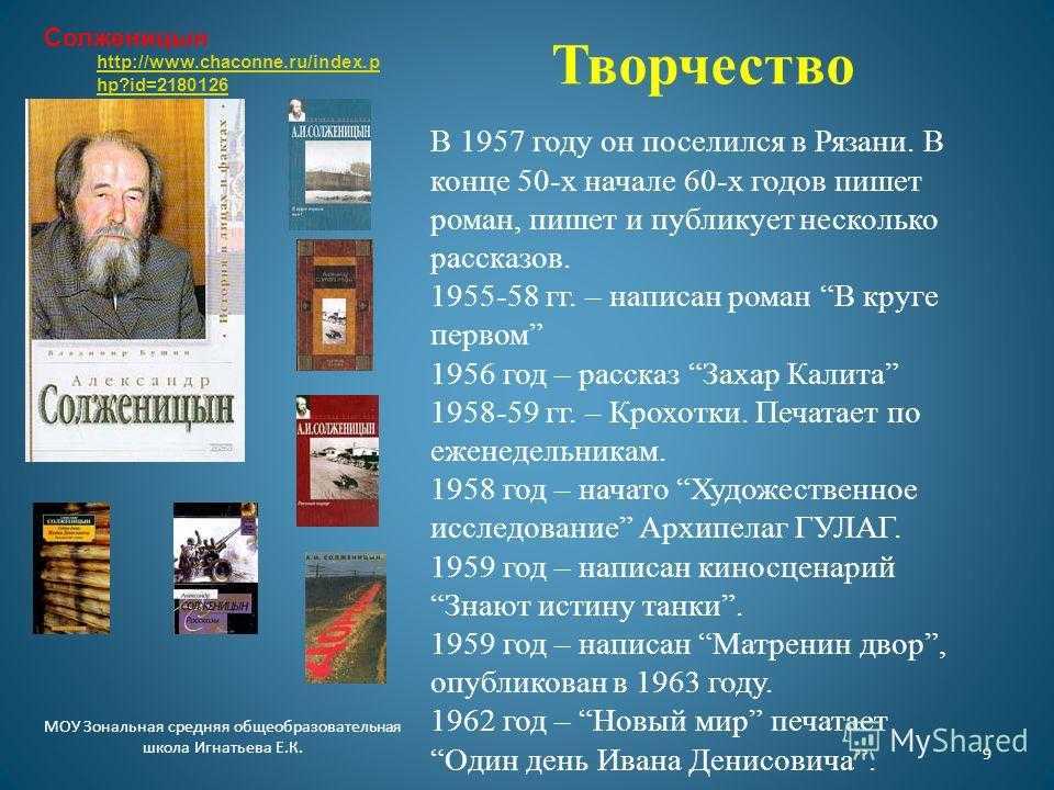 Факты из жизни солженицына. Жизнь и творчество Солженицына. Солженицын жизнь и творчество кратко.