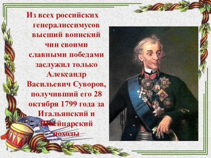 Биография александра васильевича суворова