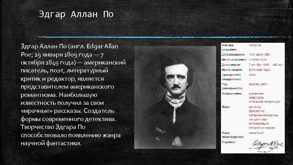 По эдгар алан